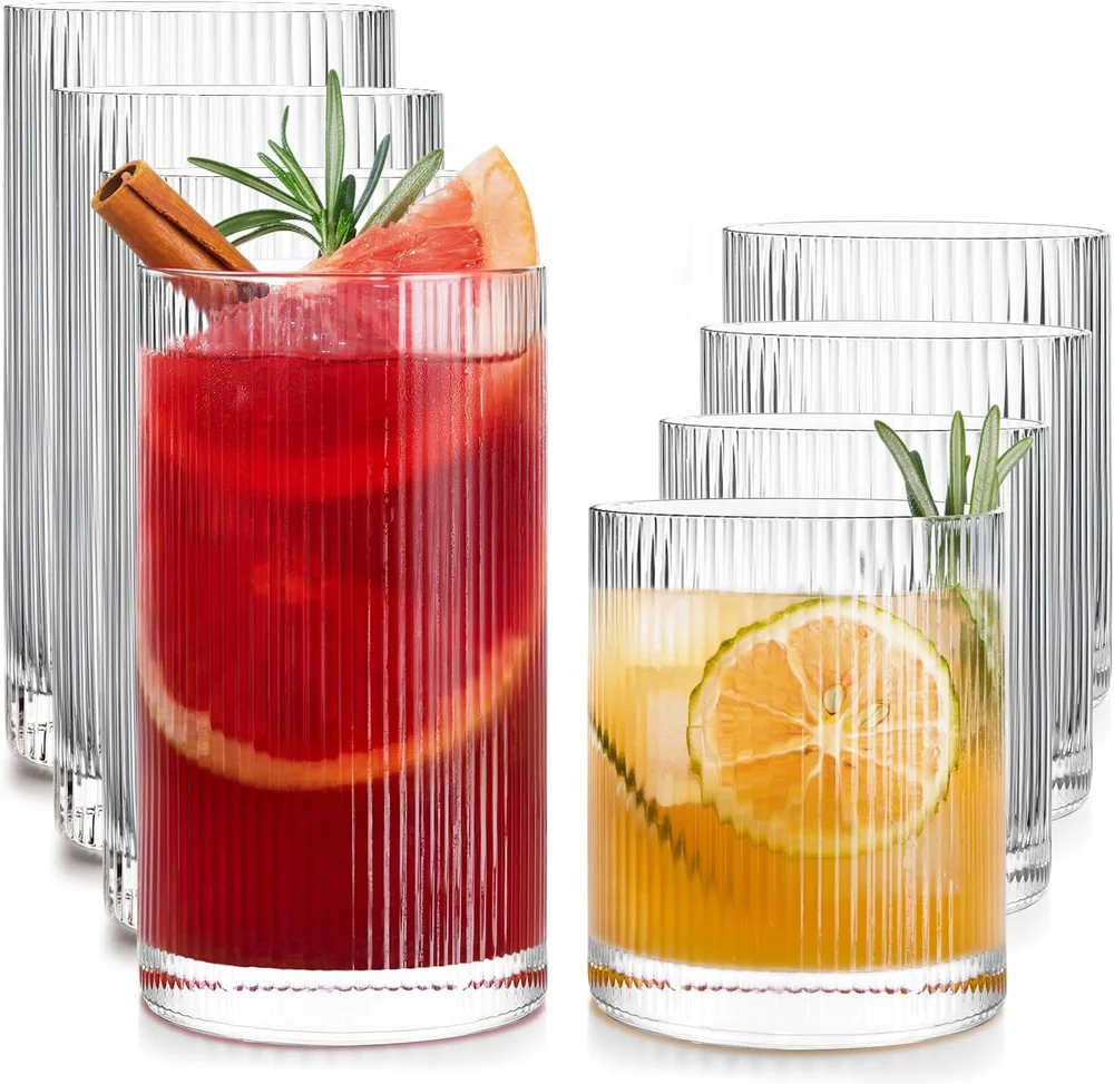 Luna & Mantha Drinking Water Glasses Set